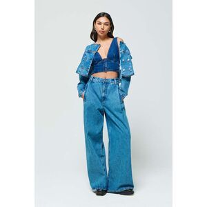 NWT Ética Raven Pleated Wide Leg Jeans | Everglades High Rise Tencel Sustainable